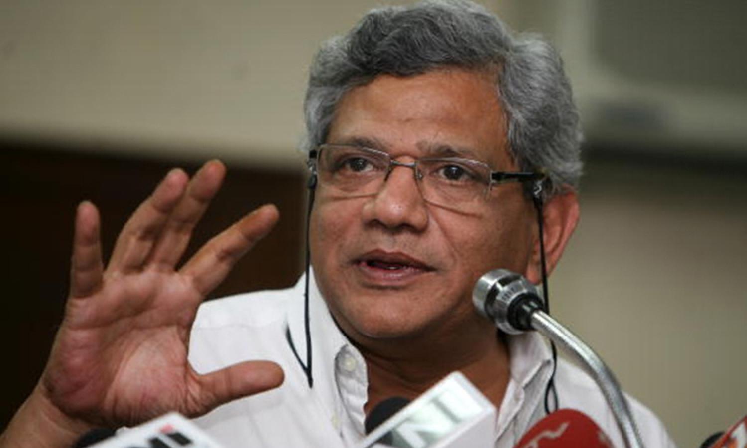 CPI (M) leader Sitaram Yechury files a writ petition to produce Tarigami J & K CPI(M) member