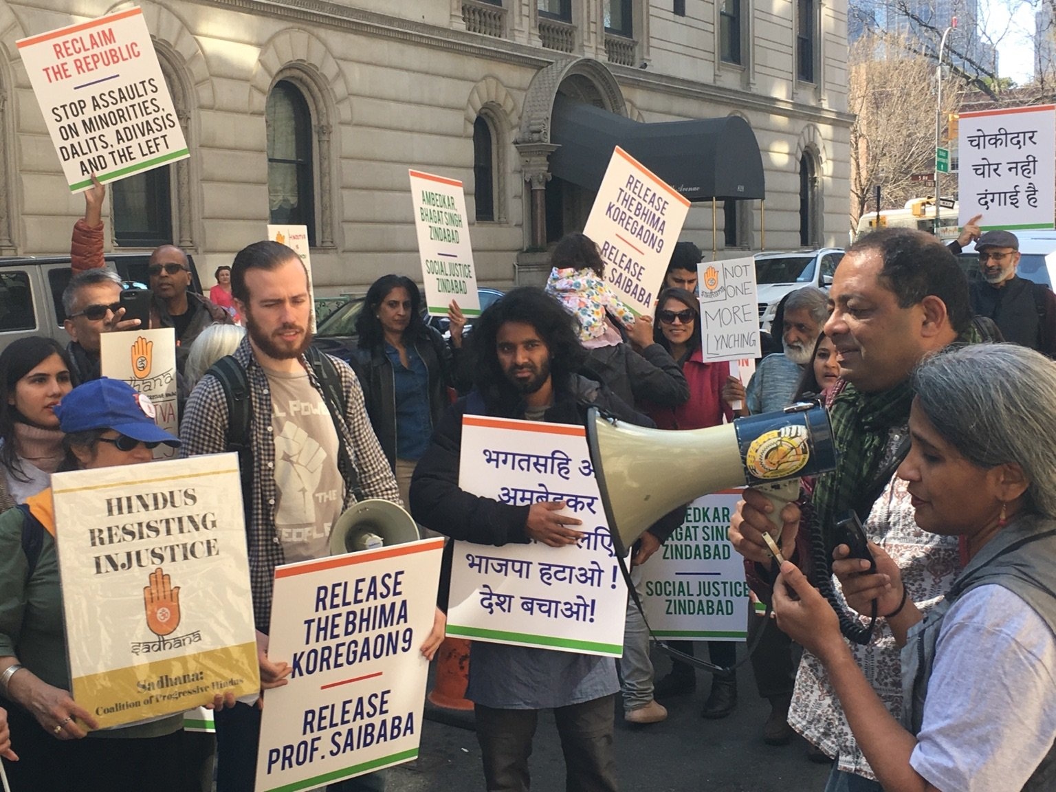 Indian communities in New York call for defense of democracy