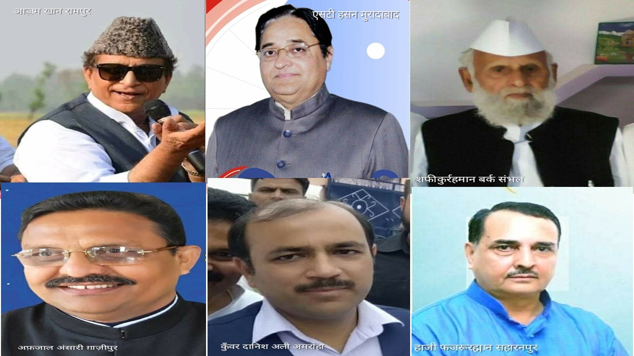 इस बार यूपी ने दिए 6 दमदार मुस्लिम सांसद