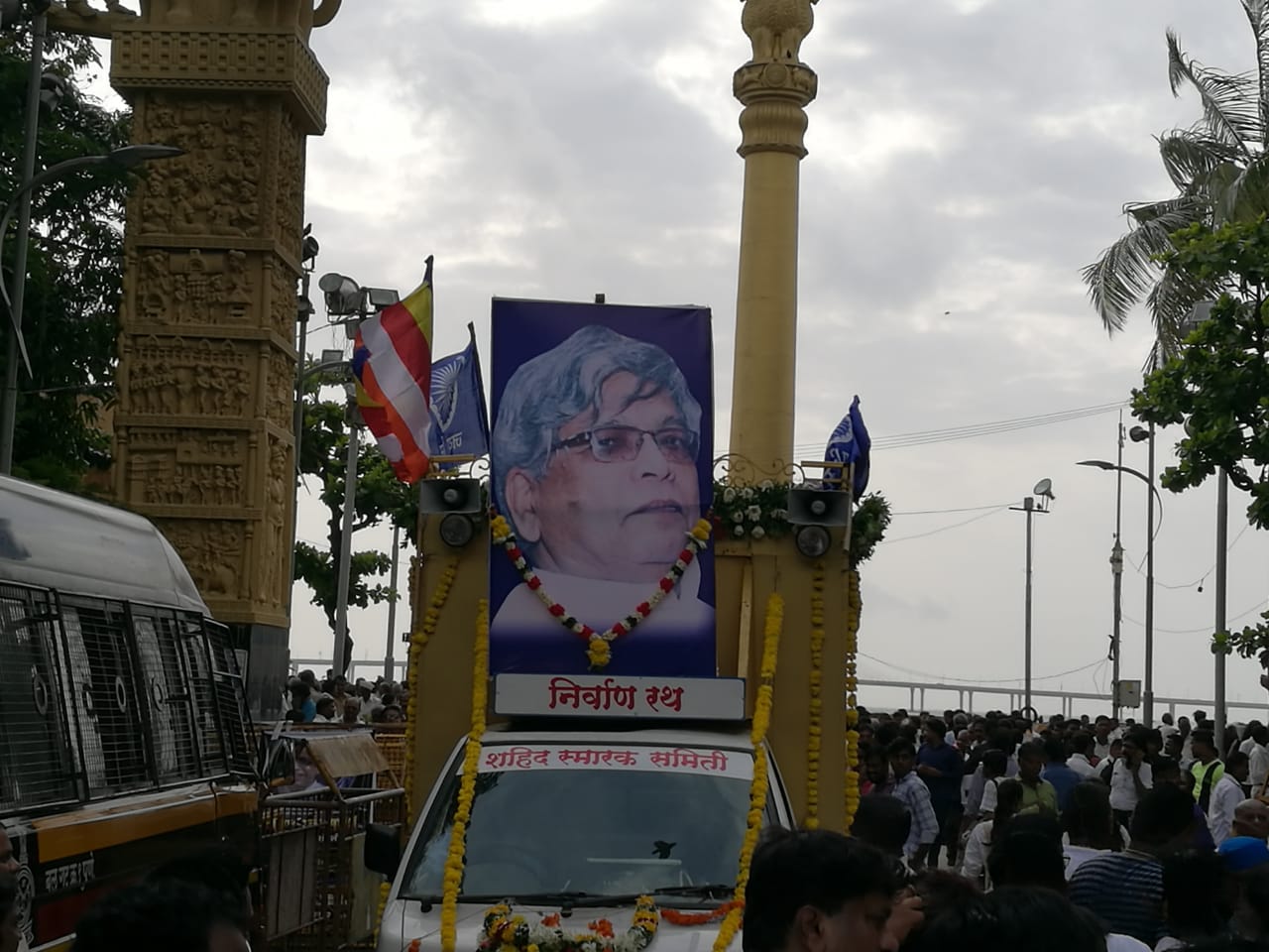 Ambedkarites across Mumbai pay homage to Panther Raja Dhale