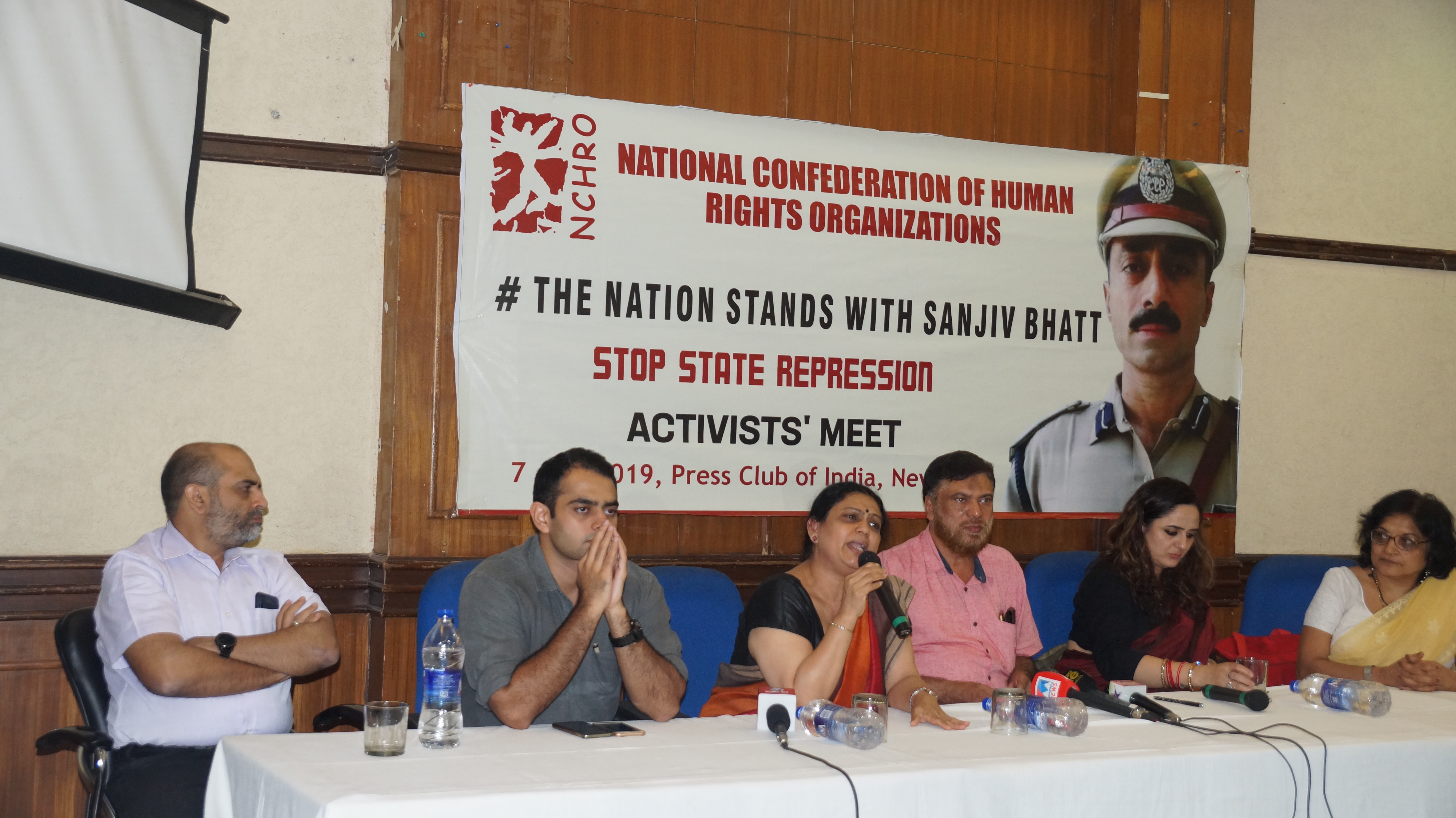 Voices from across the Nation demand the release of Sanjiv Bhatt