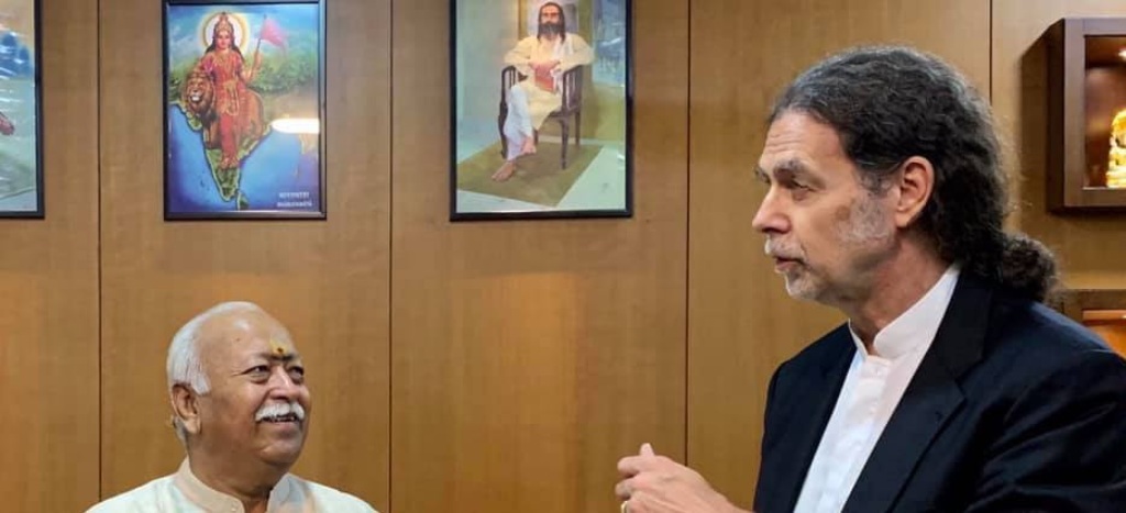 Outrage after Germany ambassador in India visits RSS head quarters