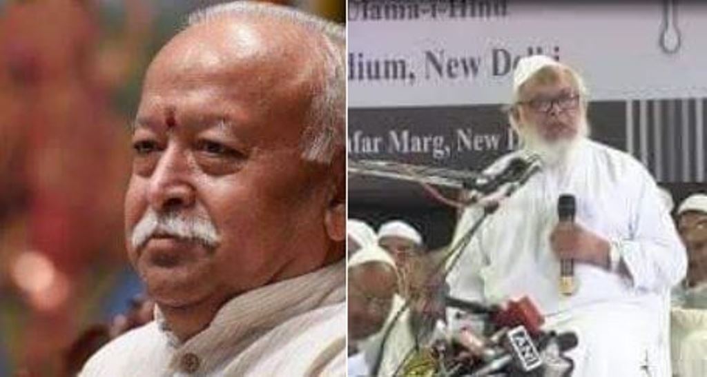 Why did Maulana Madani and Mohan Bhagwat meet