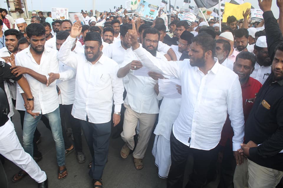Protests outside Tamil Nadu CM’s house against AIADMK’s support to Citizenship Amendment Act