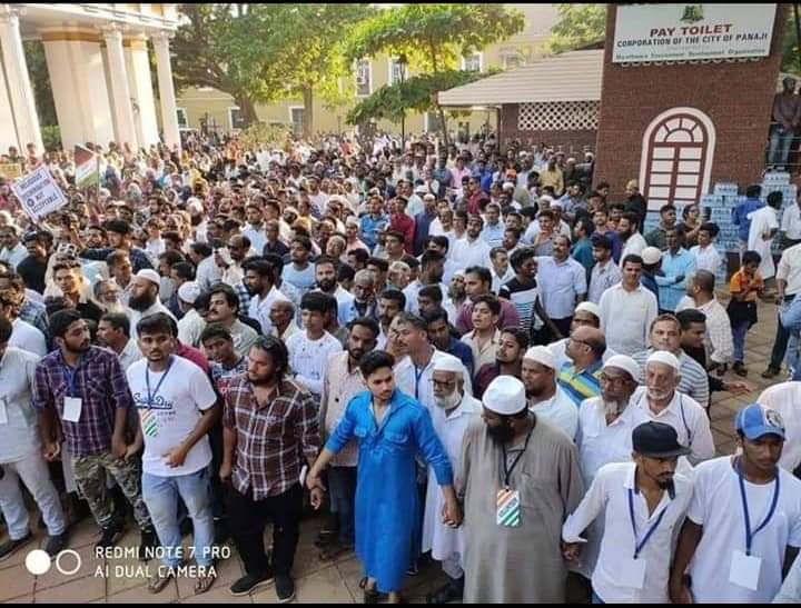 Massive crowd of 20, 000 protestors from the smallest state in India roar in unison against CAA and NRC