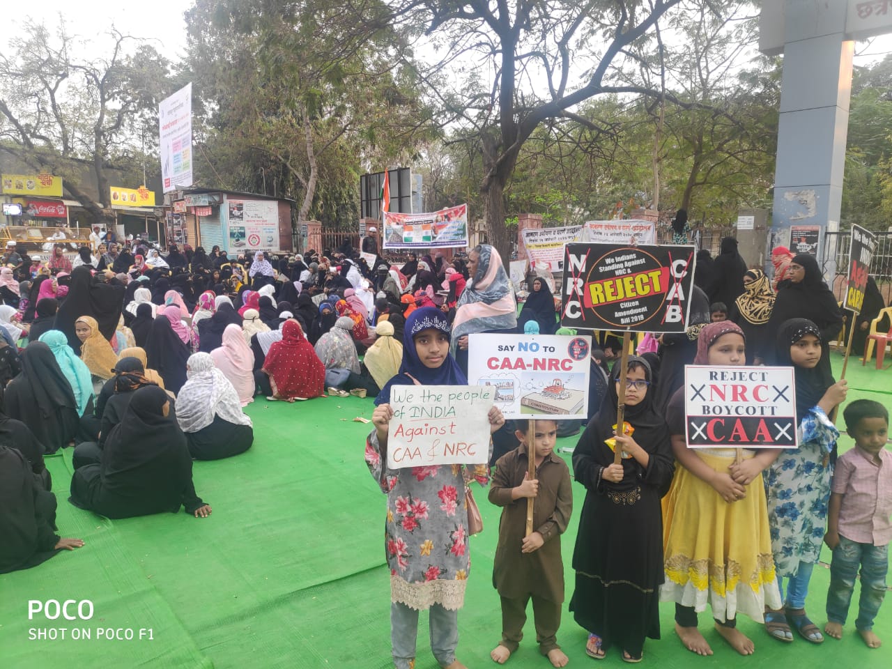Women and children lead fight against CAA-NRC in Maharashtra