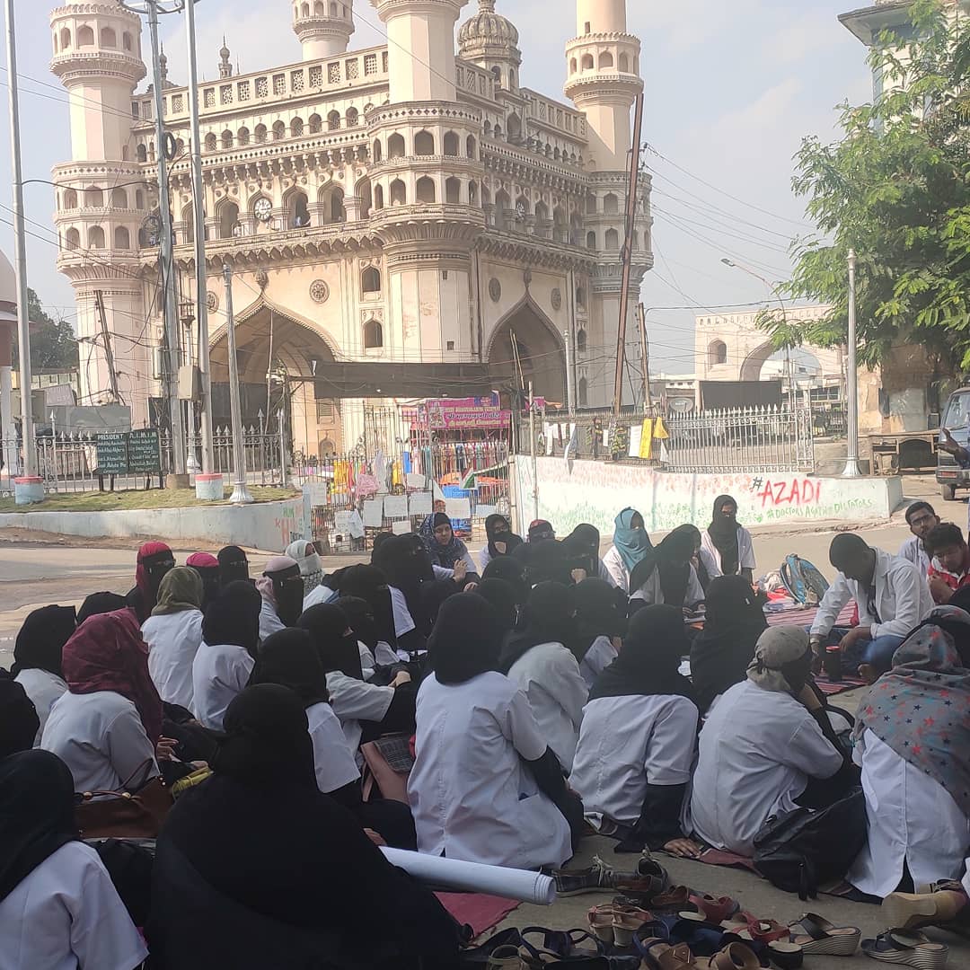 Nizamia Tibbi College stays strong even after completing 60 days of student protest
