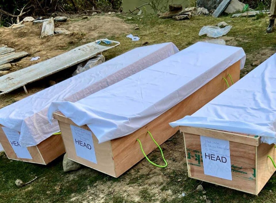 “Won’t rest till killers of our children are punished,” say Rajouri families on receiving exhumed bodies of 3 slain youth