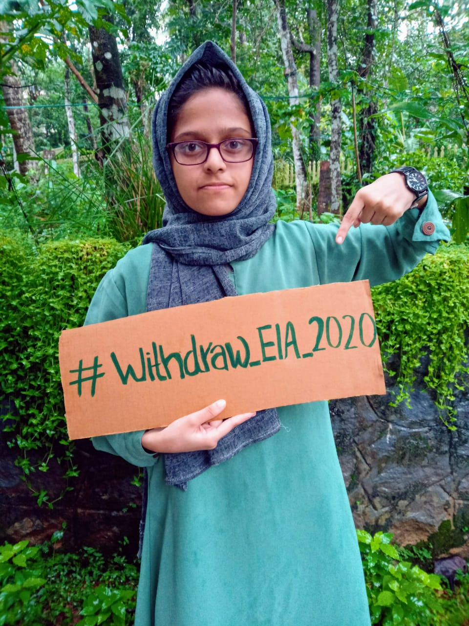 नूरा ज़ैनब : एक लाख पौधे लगाने के मिशन पर एक 15 साल की लड़की