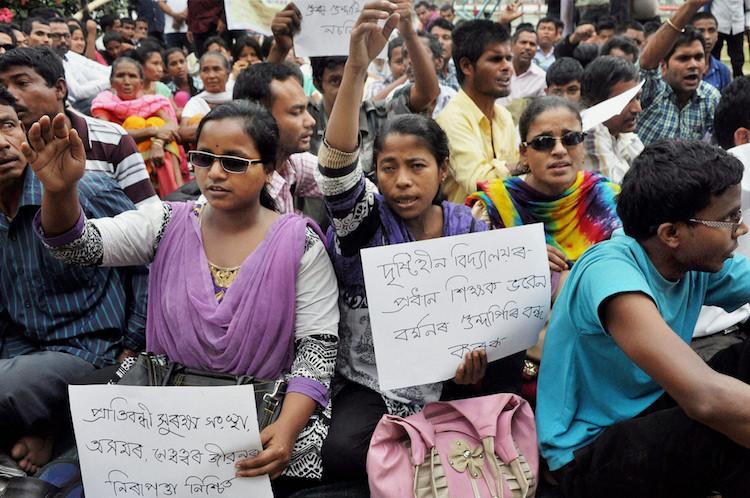 “Rights, not schemes,” Tamil Nadu’s visually challenged graduates clamour for jobs in govt education sector
