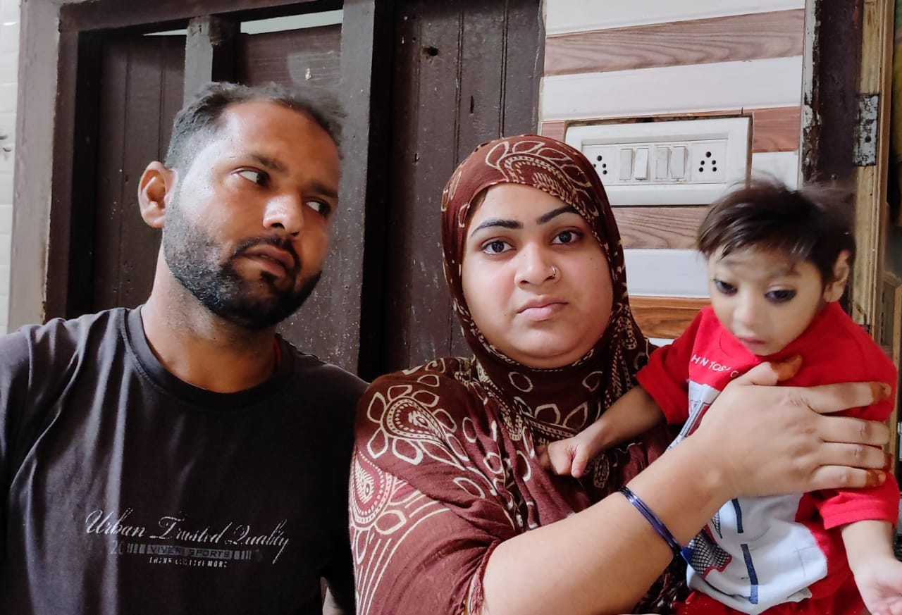 डेढ़ साल के मासूम शायान को है रहस्यमय बीमारी, बेबस बाप को अब नही है कोई उम्मीद