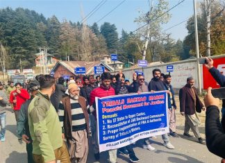 Why are tribals from Jammu and Kashmir protesting inclusion of Paharis in ST list?