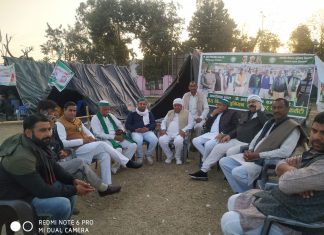 मुजफ्फरनगर में किसानों ने गाड़ दिया है बड़ा खूंटा,  राकेश टिकैत ने किया महापंचायत का ऐलान