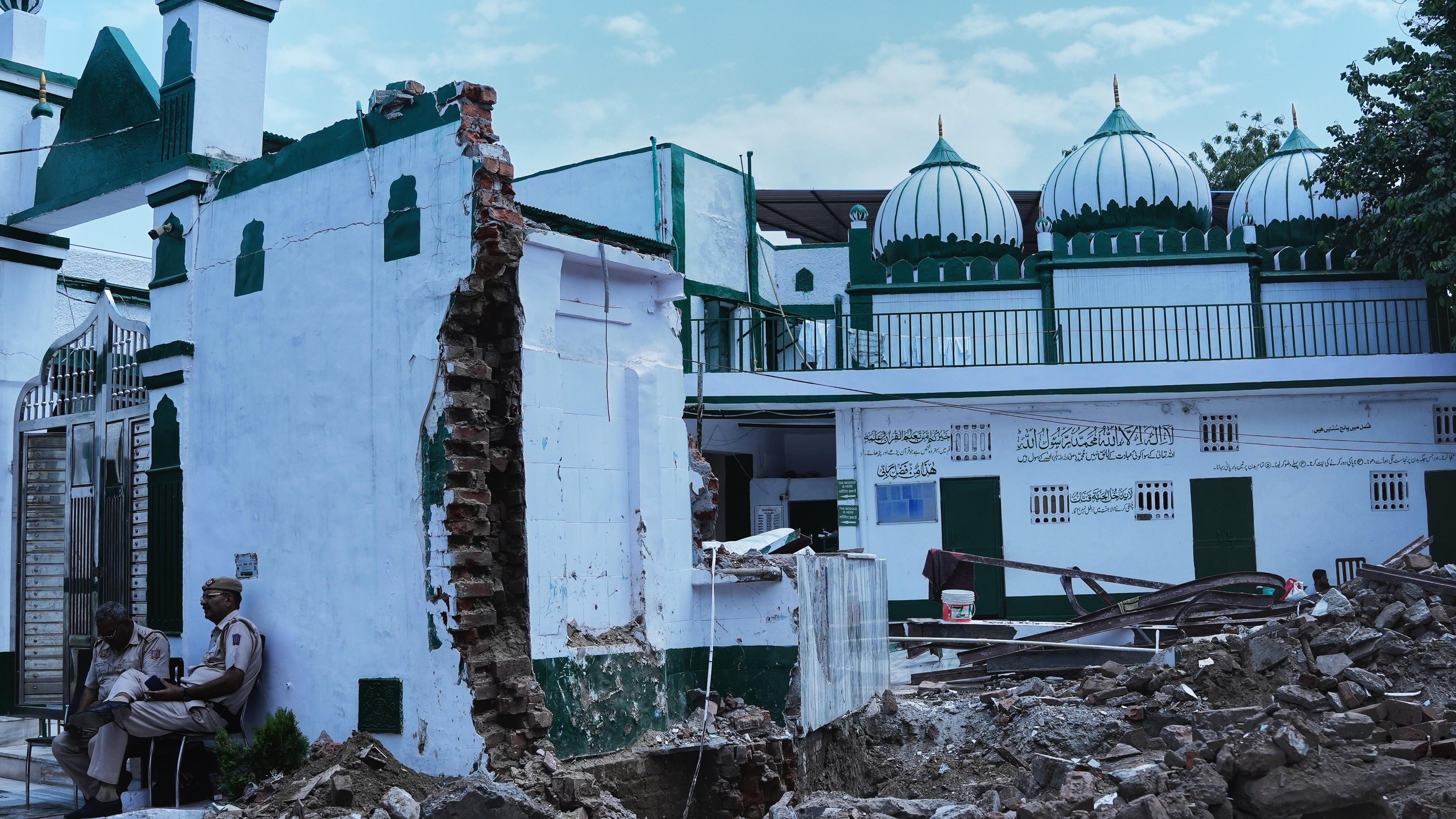 Mosque and Madarsa Partially Demolished in ‘Anti-Encroachment’ Drive in Delhi