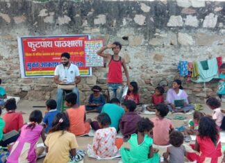 How a ‘footpath pathshala’ in Rajasthan is transforming the lives of children of Dalit migrant labourers
